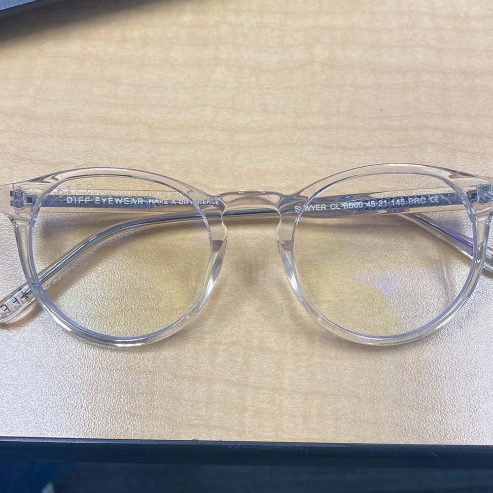 DIFF eyewear blue light blocking glasses